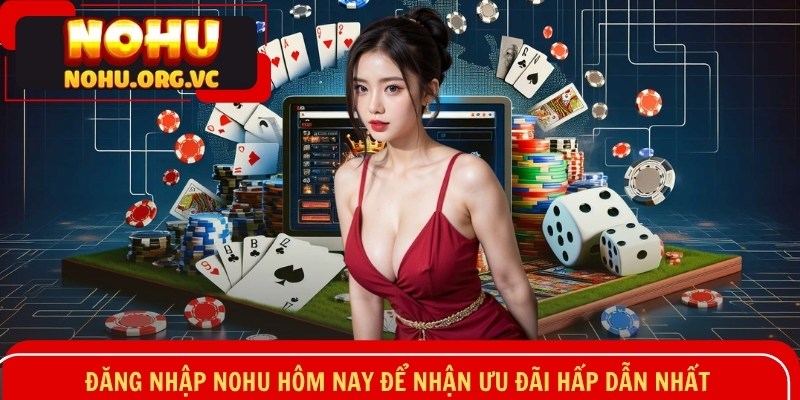 Đăng nhập NOHU hôm nay để nhận ưu đãi hấp dẫn nhất